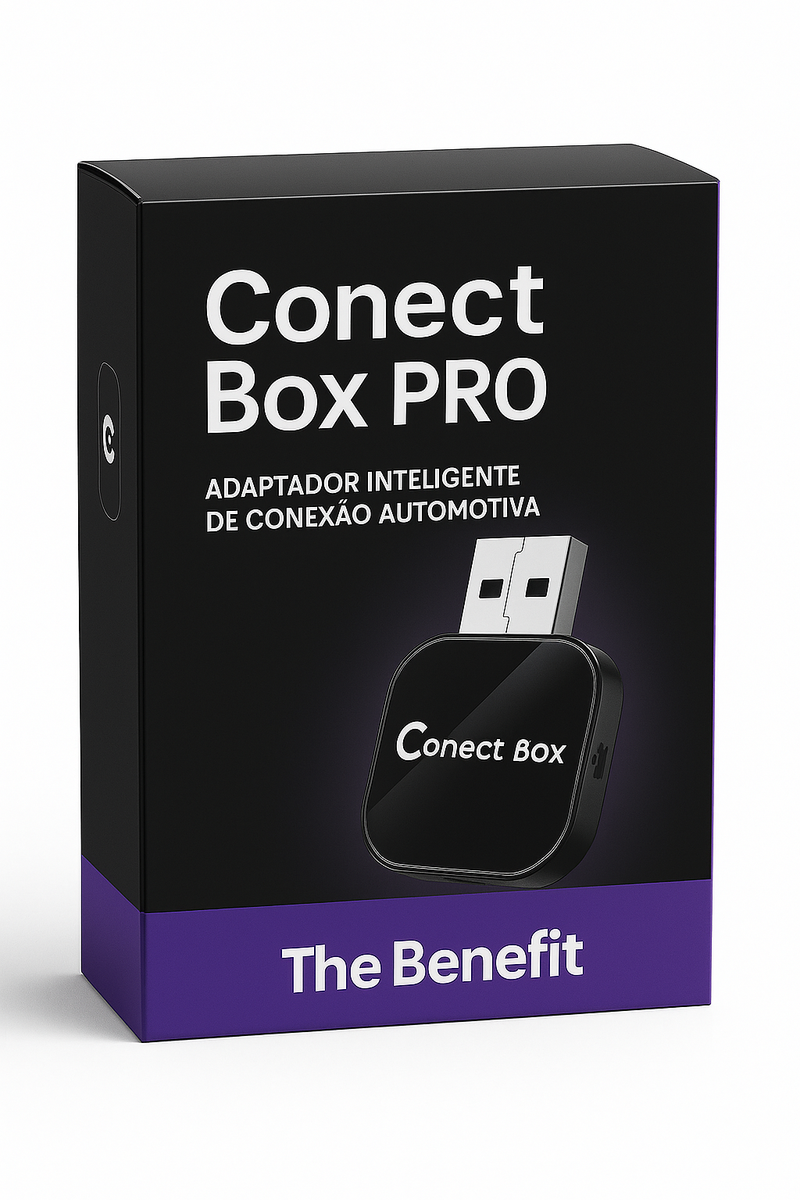 🔥Pré Black Friday - 50% OFF🔥 Conect Box PRO - Adaptador de Carplay/Android Auto sem fio.