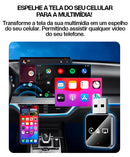 🔥Pré Black Friday - 50% OFF🔥 Conect Box PRO - Adaptador de Carplay/Android Auto sem fio.