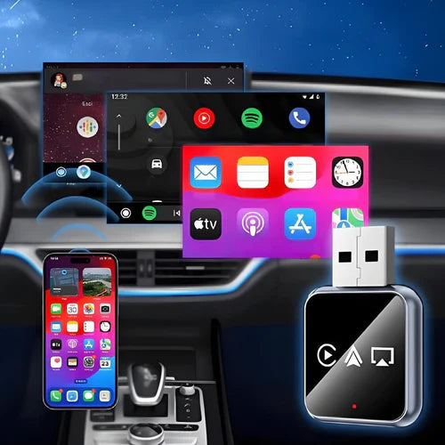 🔥Pré Black Friday - 50% OFF🔥 Conect Box PRO - Adaptador de Carplay/Android Auto sem fio.