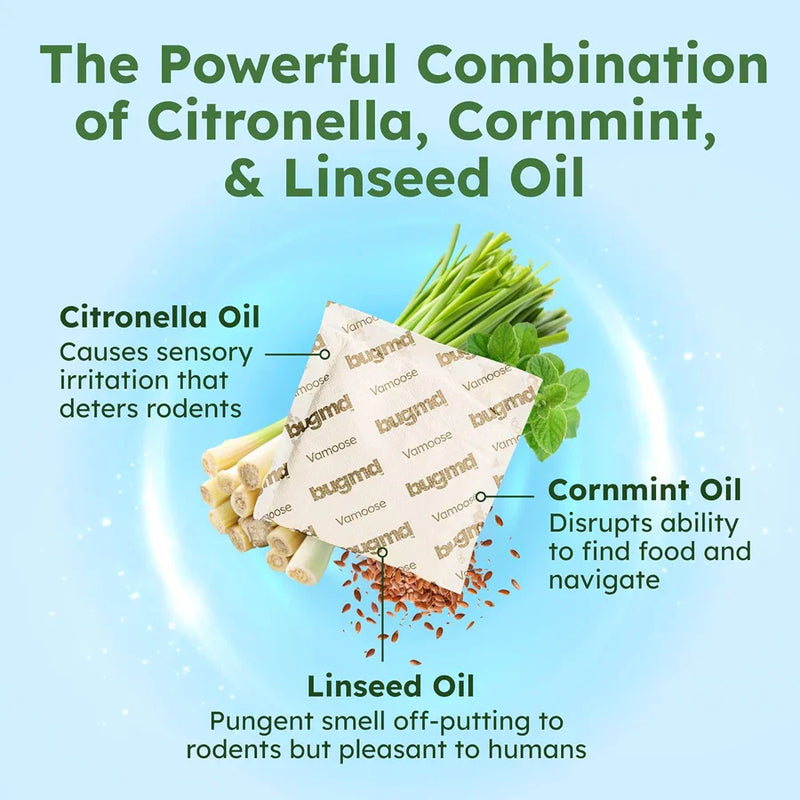 VAMOOSE -  Rodent Repellent Package